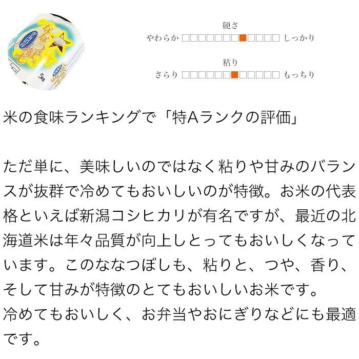 米 5kg お米 ななつぼし 北海道産 白米 令和5年産 送料無料｜ginsyariya｜03