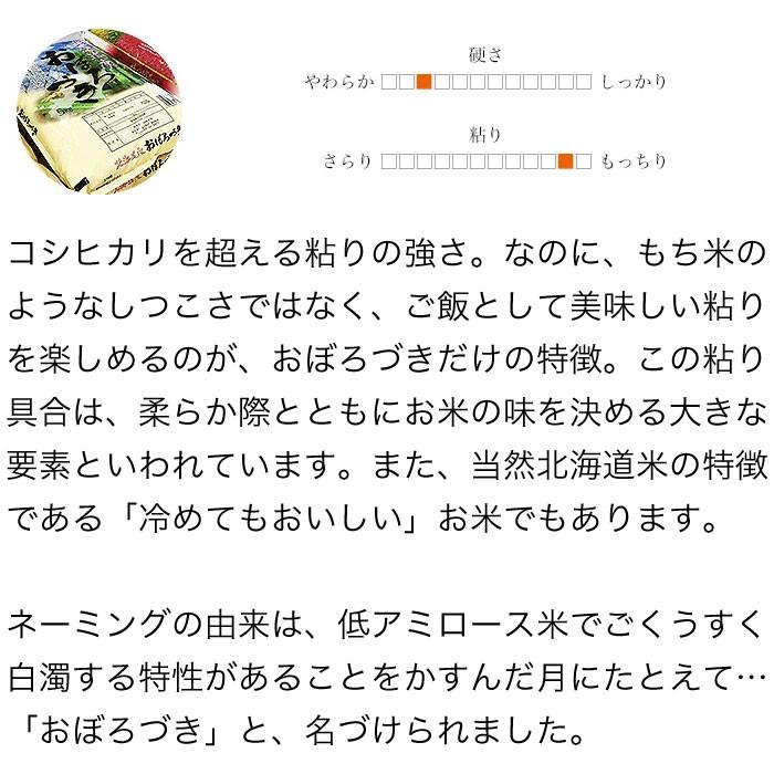 米 5kg お米 おぼろづき 北海道産 白米 令和5年産 送料無料｜ginsyariya｜03