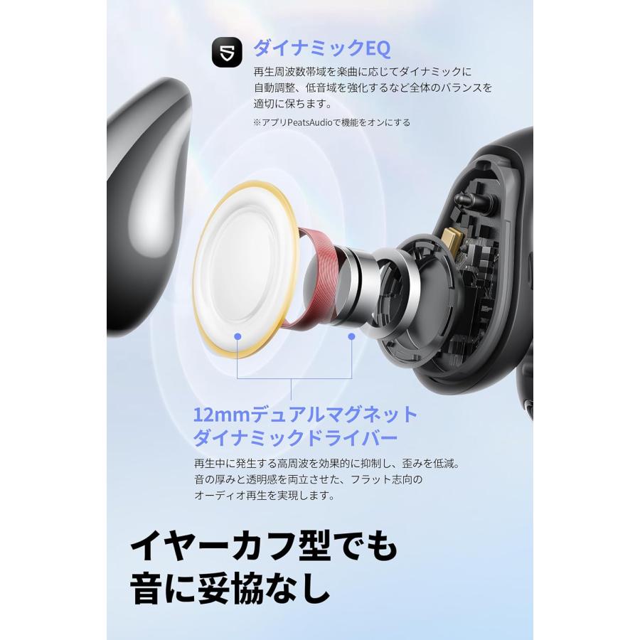 SOUNDPEATS（サウンドピーツ） 「在庫一掃」SOUNDPEATS CCイヤーカフ