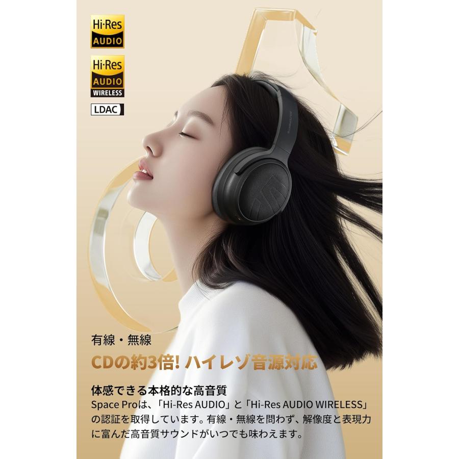 SOUNDPEATS（サウンドピーツ） 爆買 ワイヤレスヘッドホン LDAC