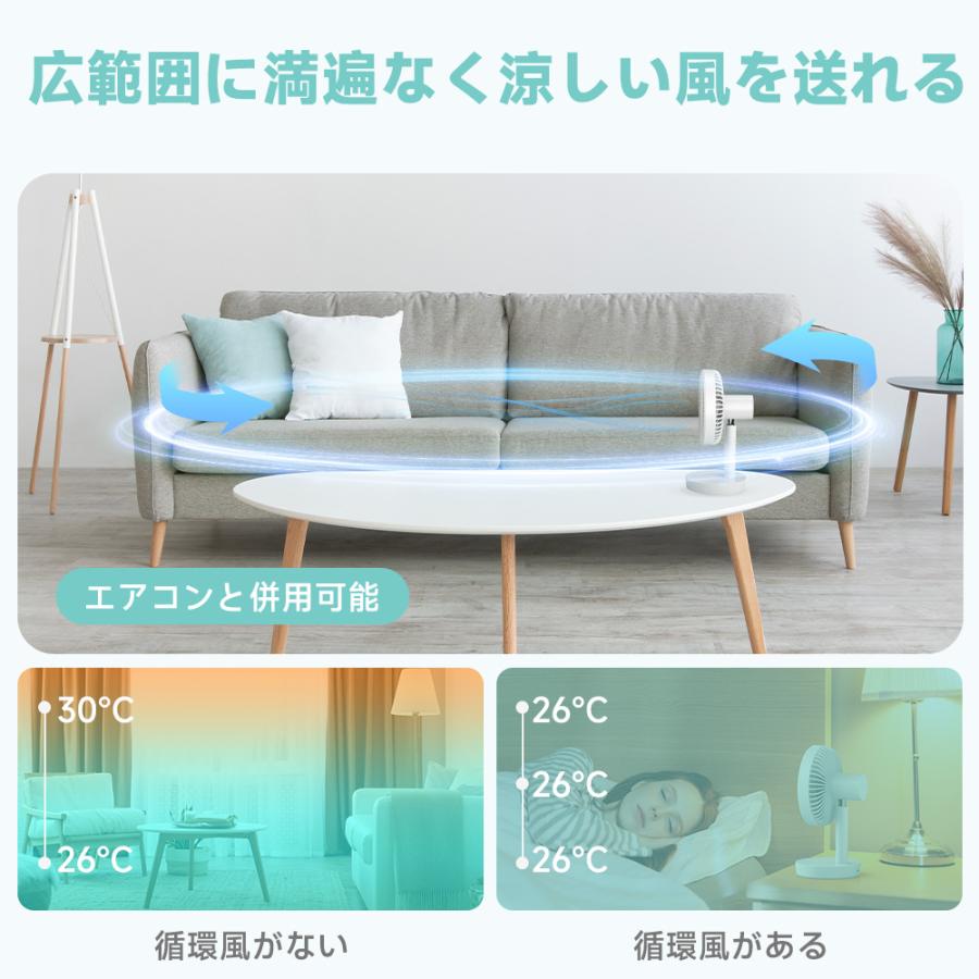 扇風機 卓上 卓上扇風機 充電式 超静音 自動首振り 風量3段階 扇風機 卓上 卓上扇風機 充電式 超静音 自動首振り 風量3段階