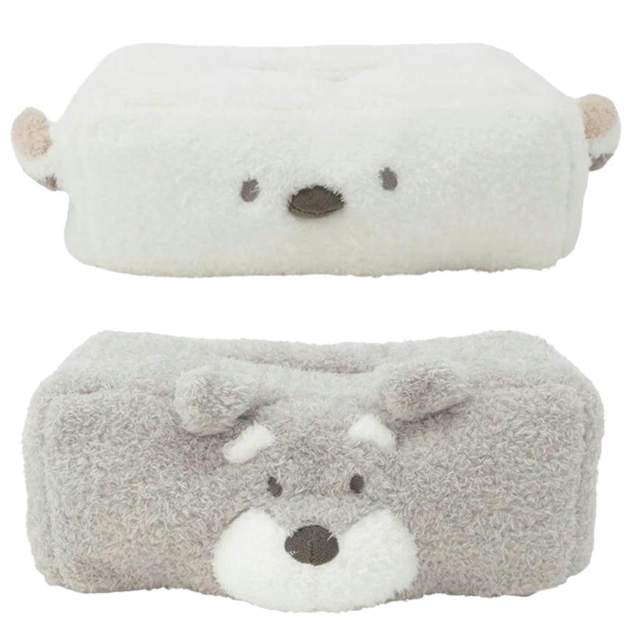 シュナウザー　可愛い❤❤❤極美品✨️✨️✨️ ティッシュカバー ティッシュカバー シマエナガ・シュナウザー 犬雑貨/犬グッズ/柴犬