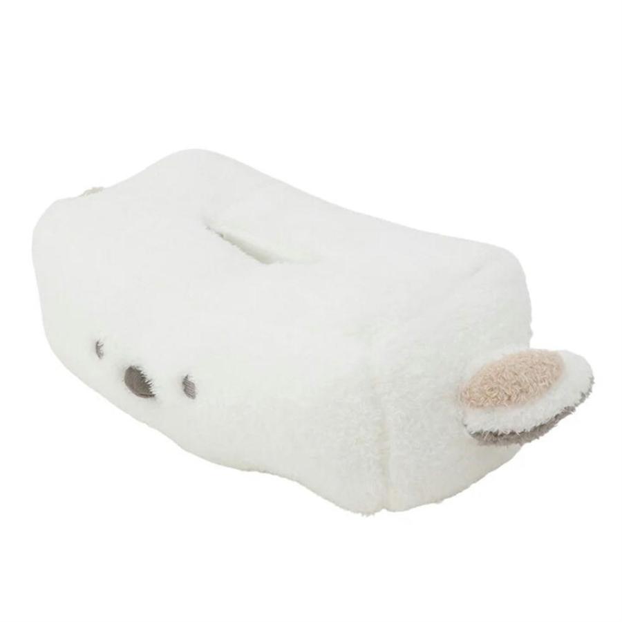 ティッシュカバー シマエナガ・シュナウザー 犬雑貨/犬グッズ/柴犬
