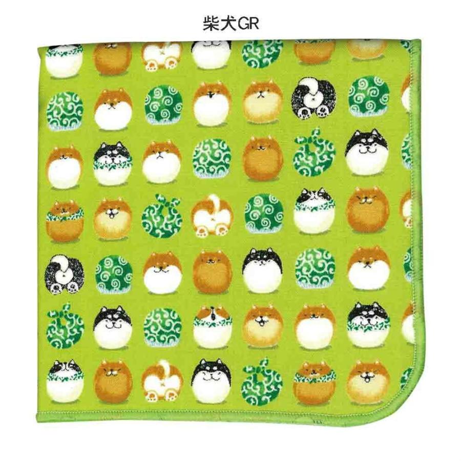 JAPAAAN SOFFYパイルハンカチ 犬雑貨・犬グッズ・柴犬・黒柴・豆柴