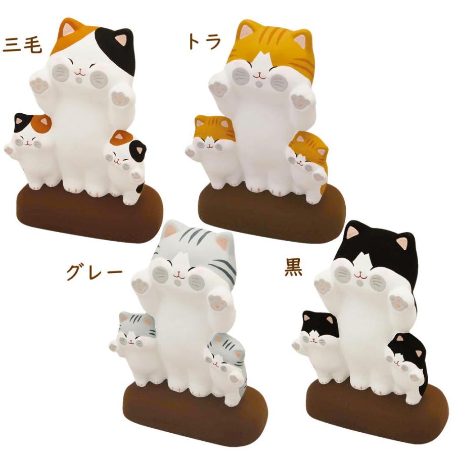 ふんばり親子猫　三毛猫 Yahoo!オークション - saf 猫 親子猫 飛び三毛 和猫 三毛猫 羊毛