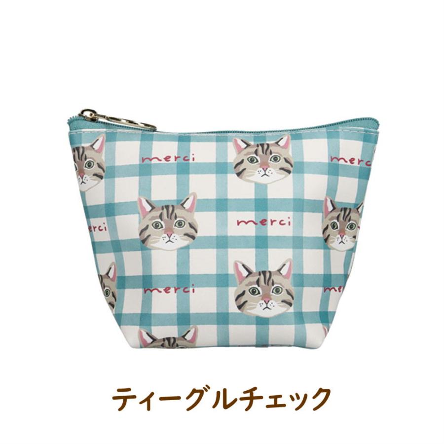 ouaf ouaf&miaou marche' マチ付ポーチ 犬雑貨 犬グッズ プードル