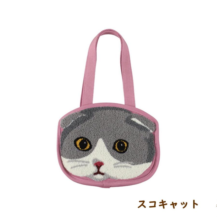 サガラ刺繍 ダイカットトートバッグ 犬雑貨 犬グッズ スコティッシュ