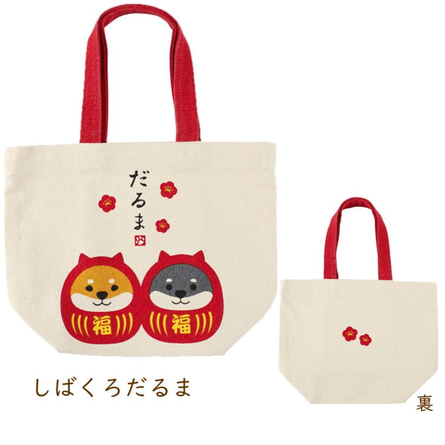 トートバッグMSize しばたさん 2026-ss 犬雑貨・犬グッズ・柴犬・お