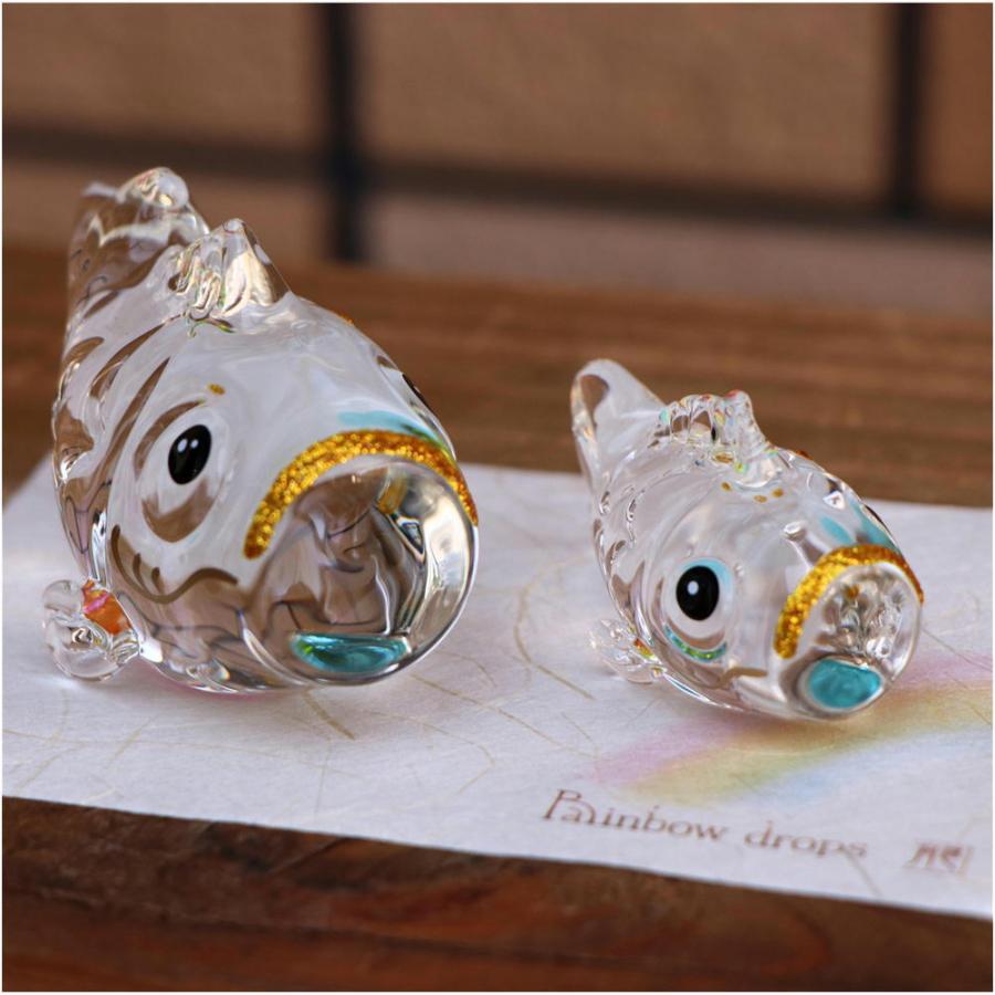 クリスタル 虹の雫 親子 鯉のぼり 五月飾り・こどもの日・メモリアル