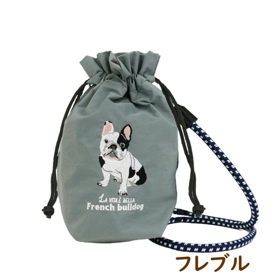 刺繍Chordショルダーバッグ シュナウザー/コーイケル/柴犬/プードル