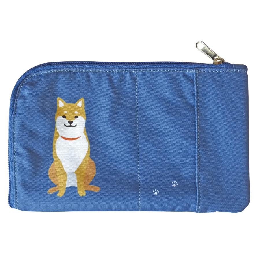 マスクポーチ 柴犬 ブルー 柴犬 犬雑貨 犬グッズ 柴犬 Ama 犬雑貨専門店 銀屋 通販 Yahoo ショッピング