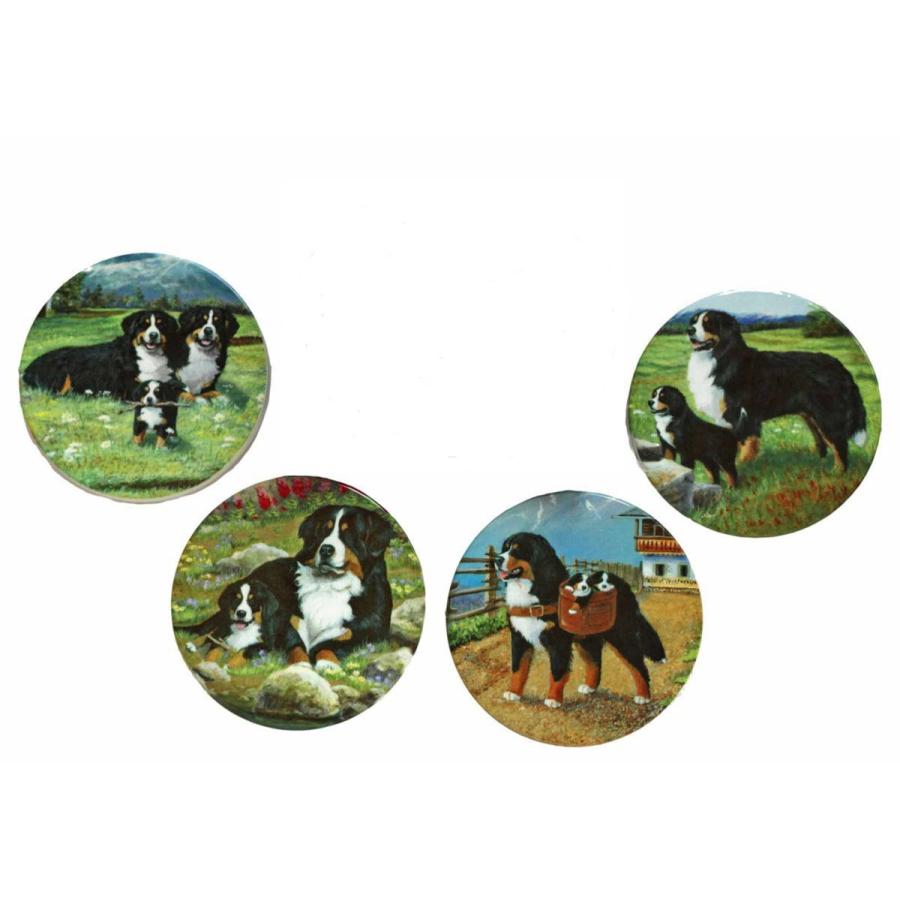 セラミックコースター 4枚セット バーニーズ マウンテン ドッグ Bernesemtdogcoasterset 犬雑貨専門店 銀屋 通販 Yahoo ショッピング
