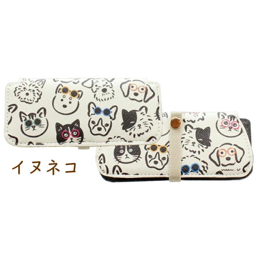 スリムメガネケース デザイナーズコラボ 犬雑貨/犬グッズ/柴犬