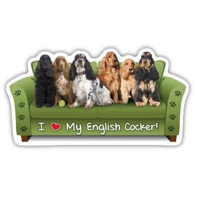 イングリッシュコッカー】犬 プレート皿 壁掛け