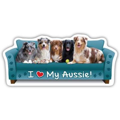 カウチポテト カーマグネット オーストラリアン シェパード 輸入雑貨 犬雑貨 犬グッズ Couchpawtato29 犬雑貨専門店 銀屋 通販 Yahoo ショッピング