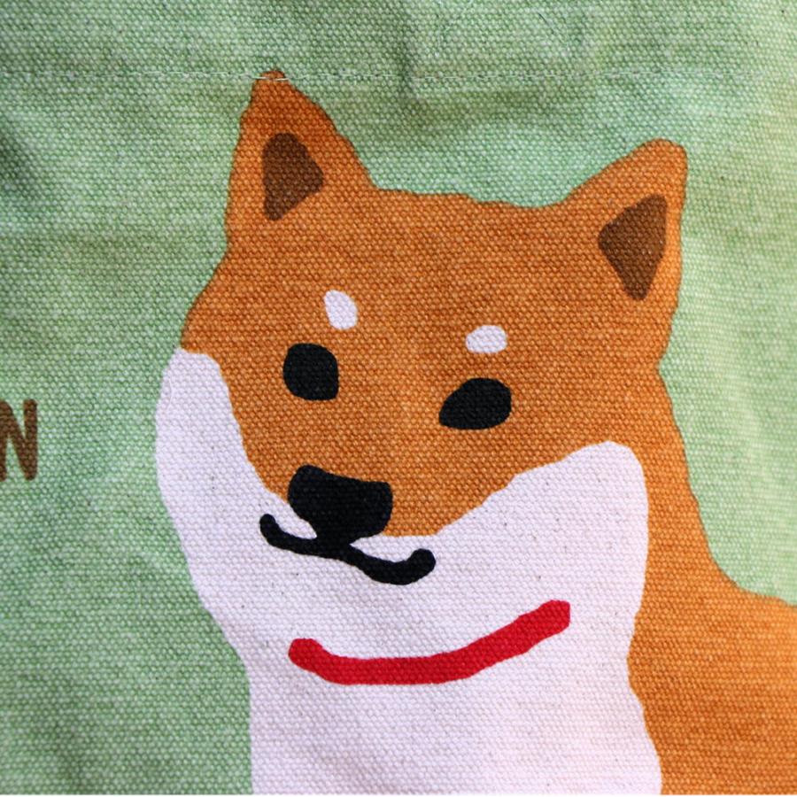 ミニトートバッグ 黒柳さんと白石さん・柴田さんとごまじろう 犬雑貨