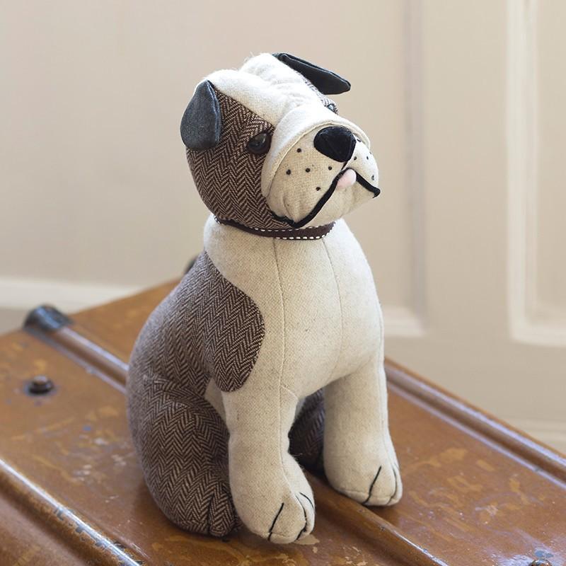在庫限り ブルドッグ ドアストッパー Bulldog Thurston 輸入雑貨 犬 