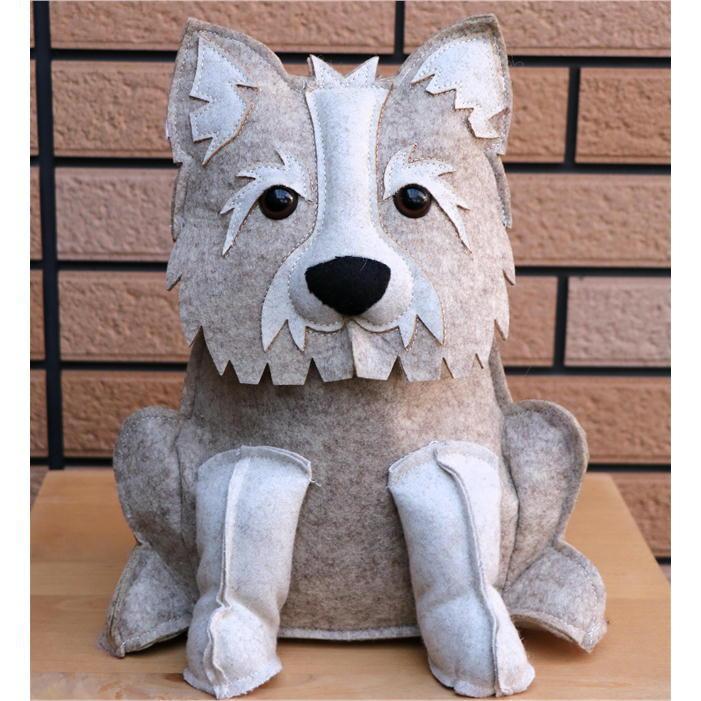 ウエスティ　ドアストッパー　Westie Dog Doorstop Lewis　輸入雑貨　犬雑貨　犬グッズ