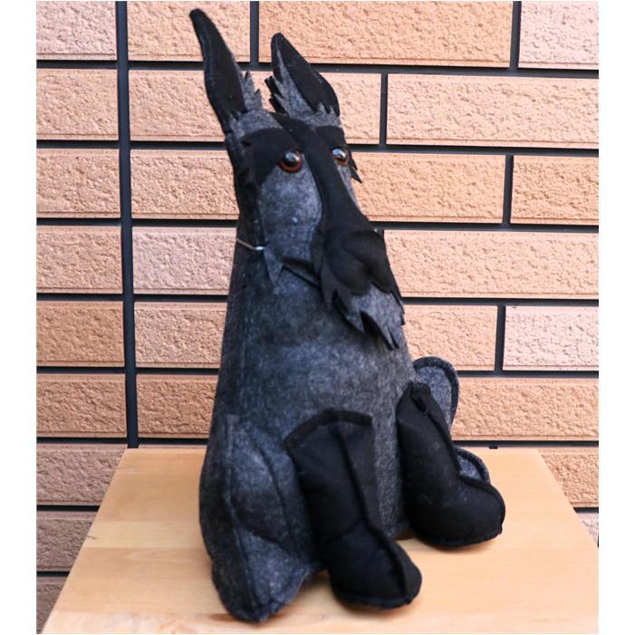 在庫限り　スコティッシュ・テリア 　ドアストッパー　Scottie Dog Doorstop Harris　輸入雑貨　犬雑貨　犬グッズ_1