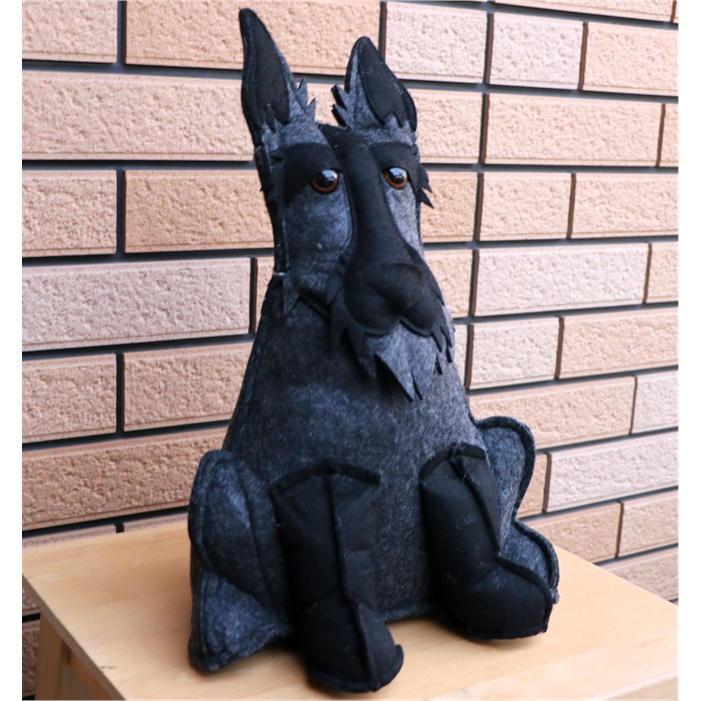 在庫限り　スコティッシュ・テリア 　ドアストッパー　Scottie Dog Doorstop Harris　輸入雑貨　犬雑貨　犬グッズ_4