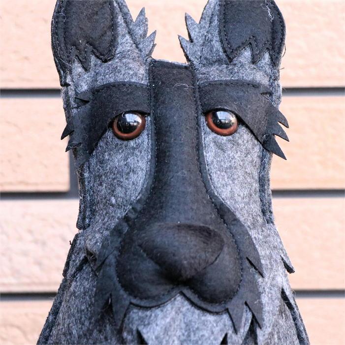 在庫限り　スコティッシュ・テリア 　ドアストッパー　Scottie Dog Doorstop Harris　輸入雑貨　犬雑貨　犬グッズ_6