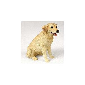 シェルティ　イエローラブラドール 犬　レトロ　　ヴィンテージ置物２点 陶器犬置物 イエロー・ラブラドルレトリバー おすわり 大 | Haniibaaz