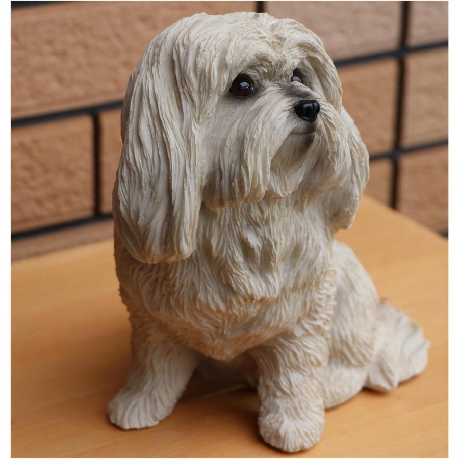 在庫限り フィギュア ドッグ マルチーズ 輸入雑貨 犬雑貨 犬グッズ