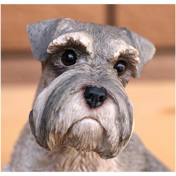 在庫限り フィギュア ドッグ シュナウザー 輸入雑貨 犬雑貨 犬グッズ