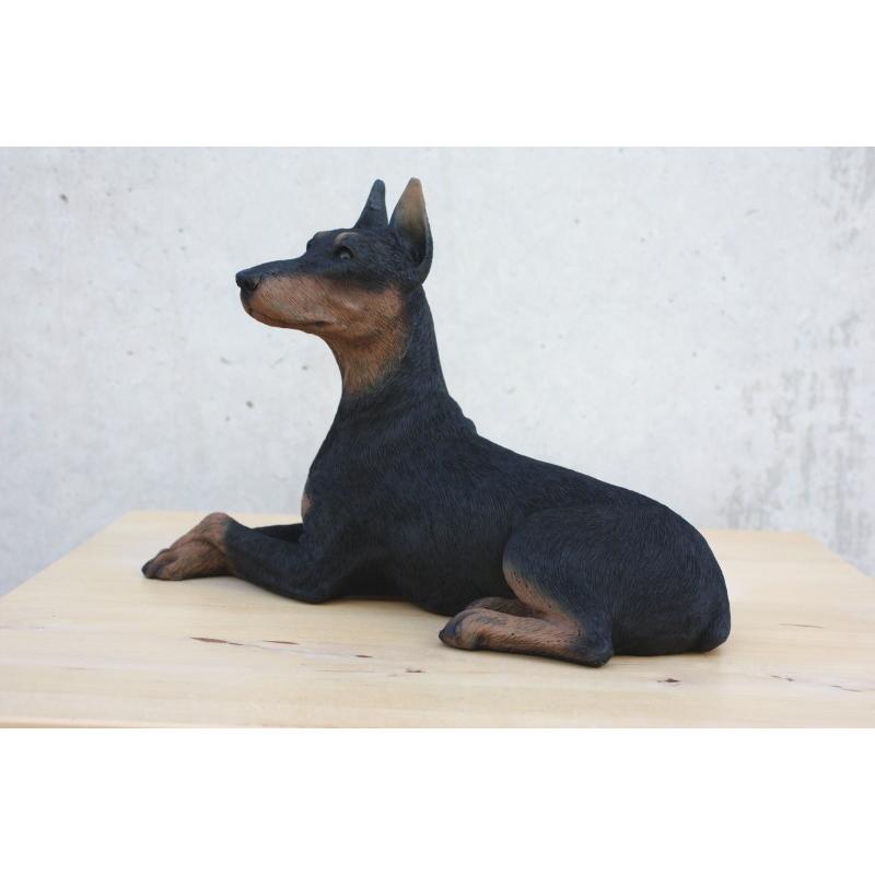 在庫限り フィギュア ドッグ ドーベルマン 輸入雑貨 犬雑貨 犬グッズ