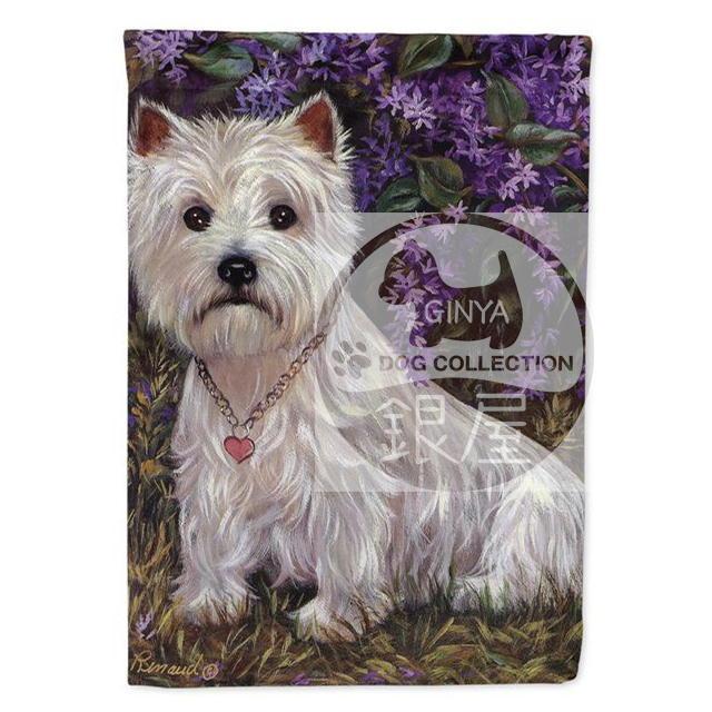 N ガーデンフラッグ ウエスト ハイランド ホワイト テリア ウエスティ Lily Lilacs 輸入雑貨 犬雑貨 犬グッズ Flag153 N 犬雑貨専門店 銀屋 通販 Yahoo ショッピング