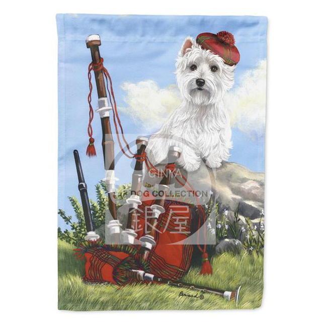 N ガーデンフラッグ ウエスト ハイランド ホワイト テリア ウエスティ Piper 輸入雑貨 犬雑貨 犬グッズ Flag35 N 犬雑貨専門店 銀屋 通販 Yahoo ショッピング