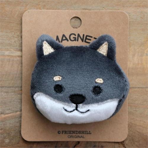 スーパーセール マグネット モチモチくろやなぎ 犬雑貨 犬グッズ 柴犬 黒柴 年間定番