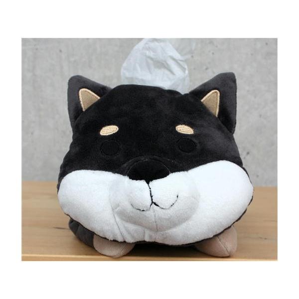 ティッシュカバー もふもふくろやなぎ 犬雑貨 犬グッズ 柴犬 黒柴 Fw 494 97 犬雑貨専門店 銀屋 通販 Yahoo ショッピング