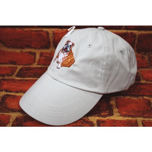 ブルドッグ 刺繍キャップ 帽子 Gr8 1210 犬雑貨専門店 銀屋 通販 Yahoo ショッピング