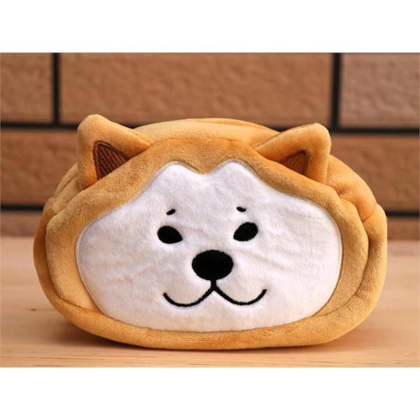 フェイスポーチ マチ付きタイプ モチモチあきやま 犬雑貨 犬グッズ 秋田犬 Sonicacts Com