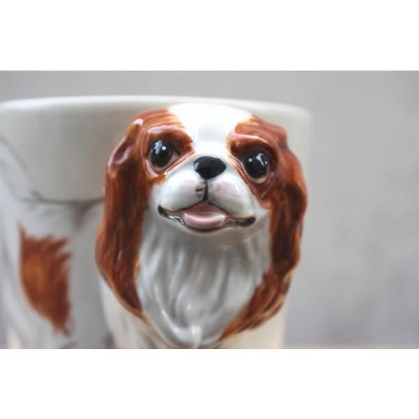 在庫限り ドッグCOLLECTIBULE セラミックマグ 狆 ブラウン 輸入雑貨 犬