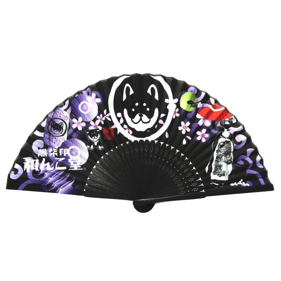 和んこ堂 扇子 犬雑貨 犬グッズ 柴犬 黒柴 Jdw00m 犬雑貨専門店 銀屋 通販 Yahoo ショッピング