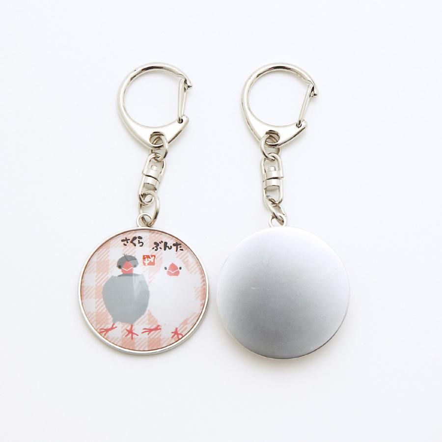 さくらとぶんた ガラスキーホルダー 鳥雑貨 トリグッズ とり 文鳥 K0 犬雑貨専門店 銀屋 通販 Yahoo ショッピング