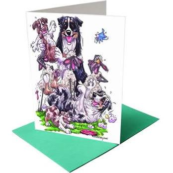 在庫限り　グリーティングカード　ミニチュア・ピンシャー/ミニピン２　輸入雑貨　犬雑貨　犬グッズ |  | 01