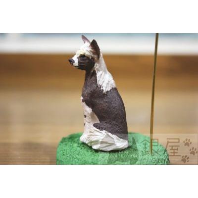 チャイニーズ クレステッド ドッグ チャイクレ メモホルダー 輸入雑貨 犬雑貨 犬グッズ Memoholder52 犬雑貨専門店 銀屋 通販 Yahoo ショッピング