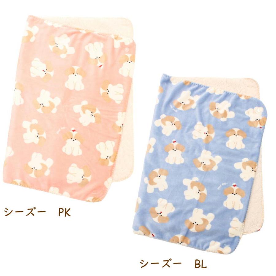 在庫限り マルチブランケット コーギー/シーズー/サモエド 犬雑貨 スワンネル ひざ掛け 冬 暖か ふわふわ かわいい アニマル 誕生日 プレゼント 防寒 クリスマス |  | 07