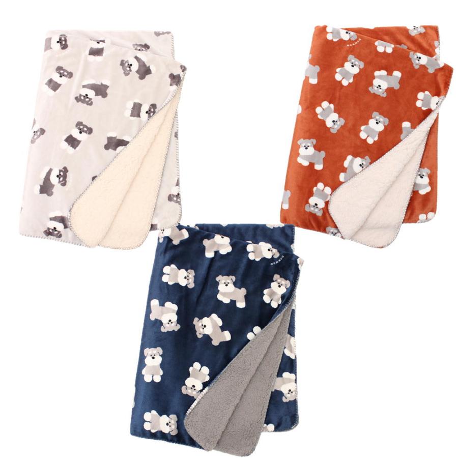 在庫限り　マルチブランケット　シュナウザー　犬雑貨・犬グッズ・スワンネル | 