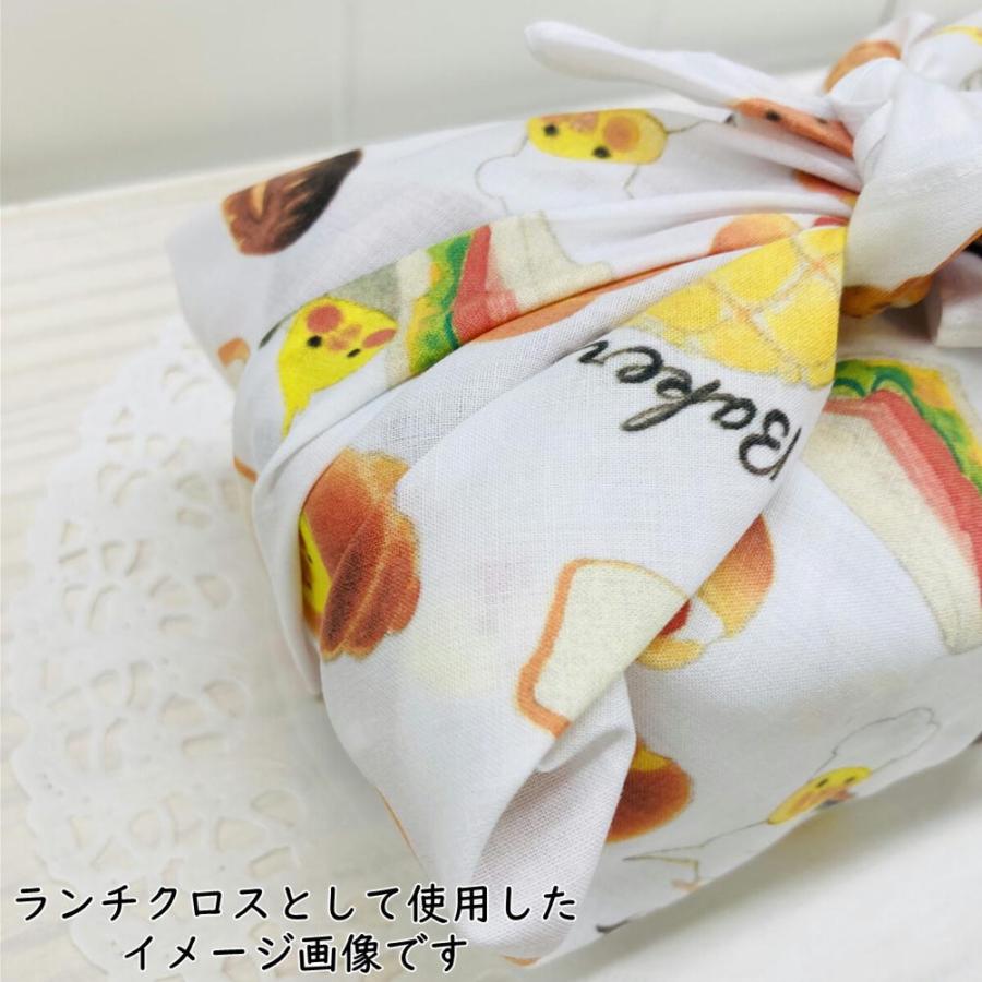 ☆大判ハンカチ☆ことりパン 鳥雑貨・ことりグッズ☆セキセイインコ
