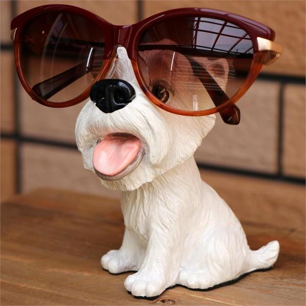 フィギュア グラススタンド ウエスティ 犬雑貨・犬グッズ・輸入雑貨