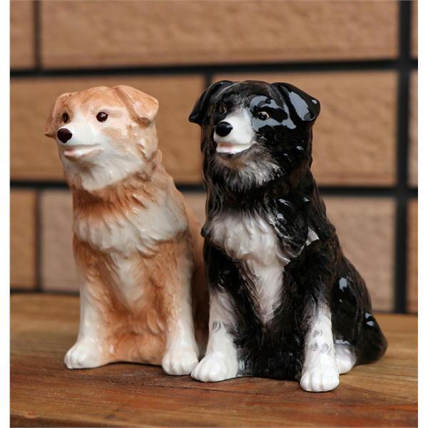 ソルト ペッパー ボーダーコリー 輸入雑貨 犬雑貨 犬グッズ Paci 犬雑貨専門店 銀屋 通販 Yahoo ショッピング