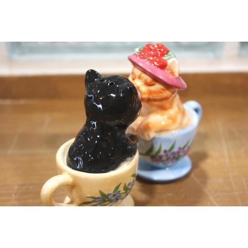 ソルト＆ペッパー　CUP　キティー　輸入雑貨 　猫雑貨　猫グッズ｜ginya｜03