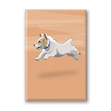 マグネットシリーズ ジャック ラッセル テリア ジャンプ 輸入雑貨 犬雑貨 犬グッズ Paper Magnet177 犬雑貨専門店 銀屋 通販 Yahoo ショッピング