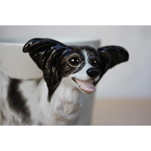 ドッグcollectibule セラミックマグ パピヨン ブラック ホワイト Papillonblackwhitemug 犬雑貨専門店 銀屋 通販 Yahoo ショッピング