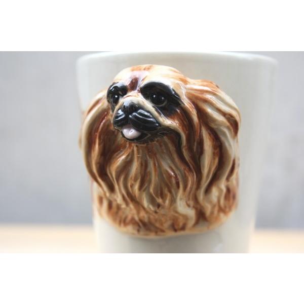 在庫限り ドッグCOLLECTIBULE セラミックマグ ペキニーズ 輸入雑貨 犬