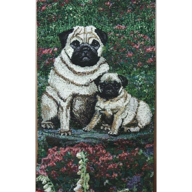 フレンチブルドック ゴブラン織りベルプル アメリカン フレンチ